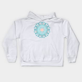 mandala Clamber drawingmandala Skip drawing Kids Hoodie